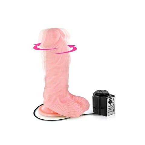 Vibromasseur ventouse rotatif chauffant Fiery Dong
