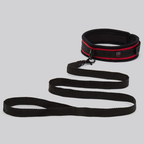 Collier et laisse Soft Bondage Boutique