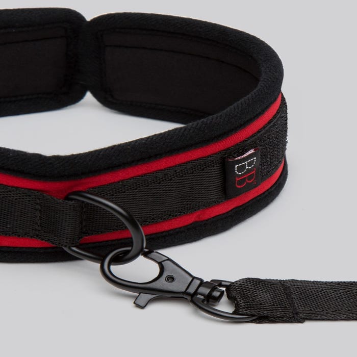 Collier et laisse Soft Bondage Boutique
