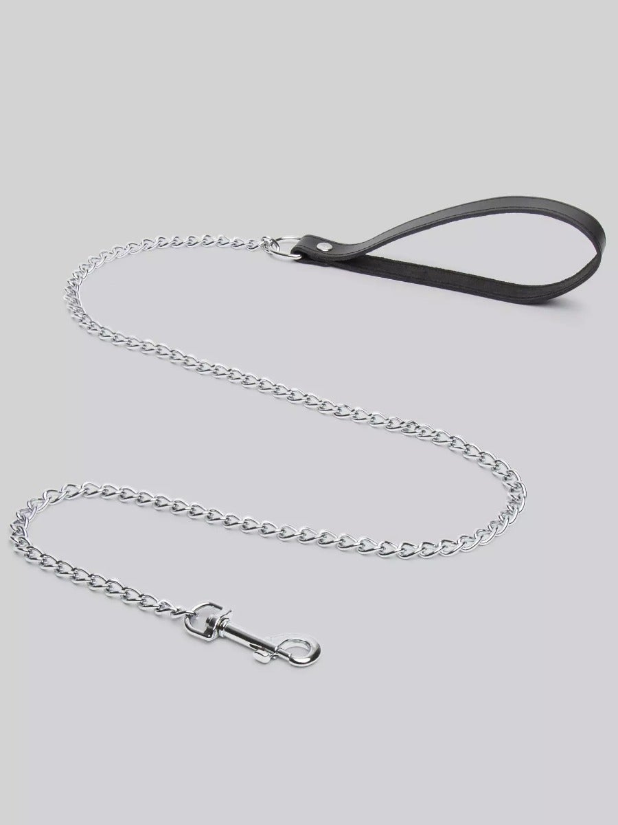 Laisse métal et cuir Bondage Boutique