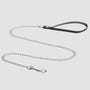 Laisse métal et cuir Bondage Boutique