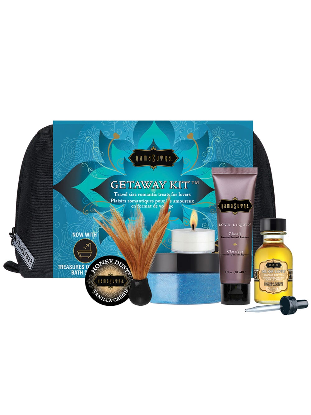 Kit de voyage romantique Getaway 6 pièces main product photo