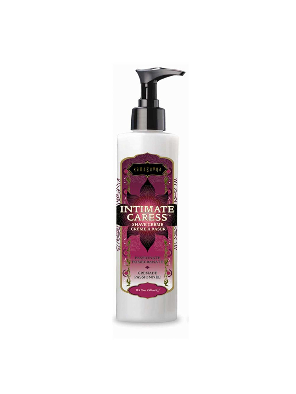 Crème à raser Intimate Caress grenade passionnée 250 ml main product photo