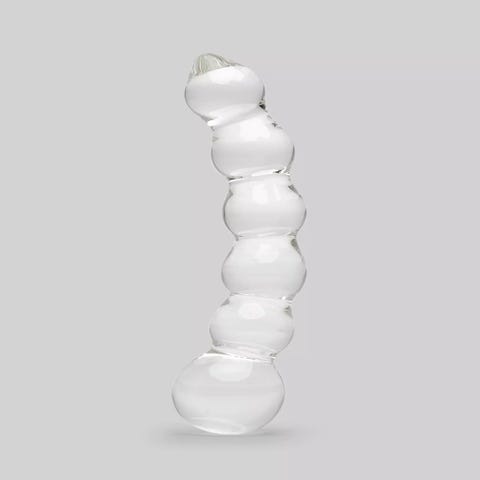 Dildo en verre 17,8 cm Sensual Glass