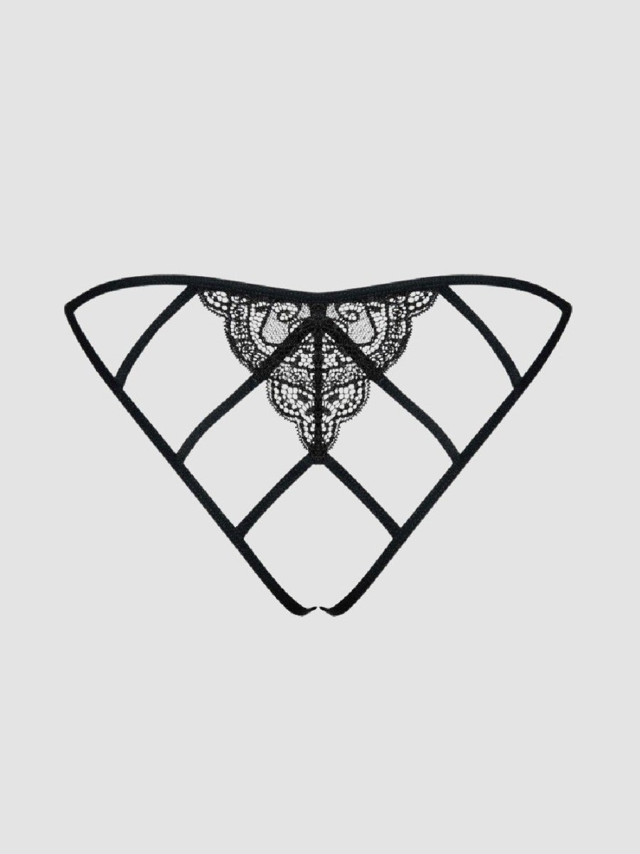 Culotte ouverte Miamor noir 7