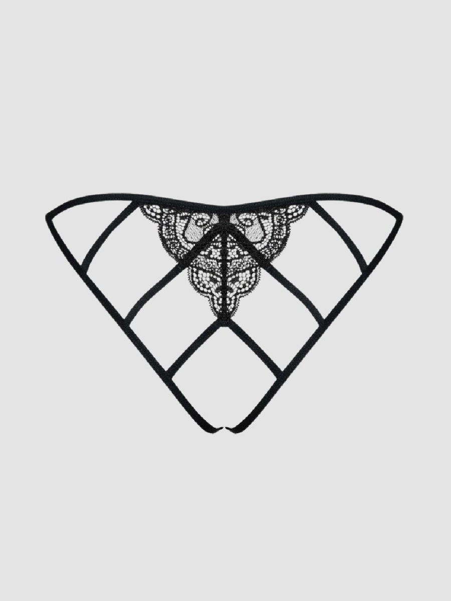 Culotte ouverte Miamor noir