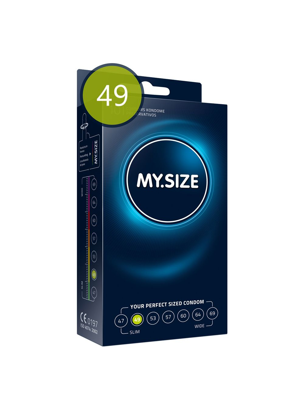 Préservatifs My.Size 49 Boîte de 10