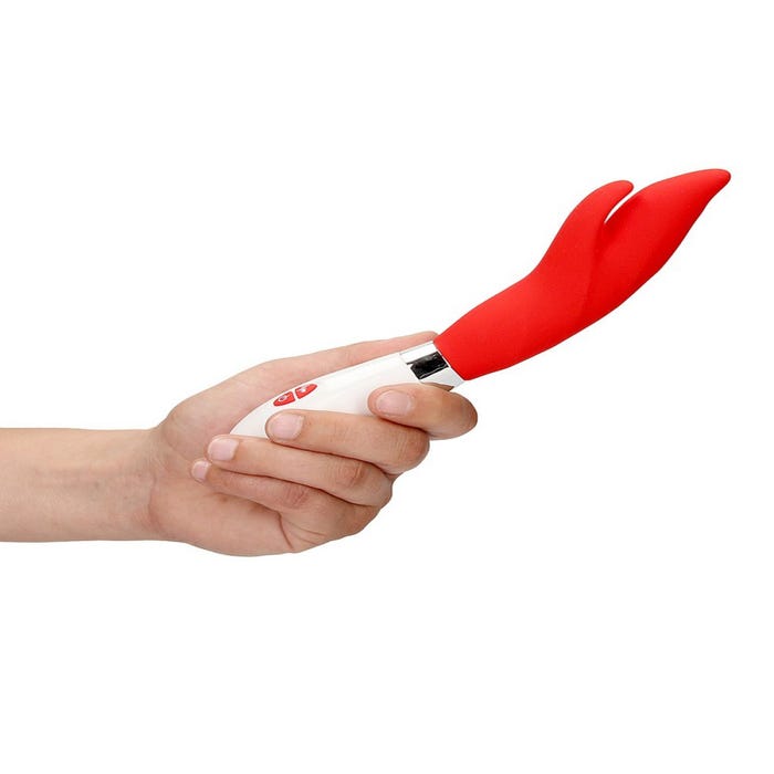 Vibromasseur Rabbit Athos Rouge