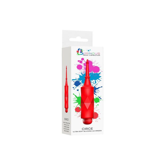 Vibromasseur Circe Rouge