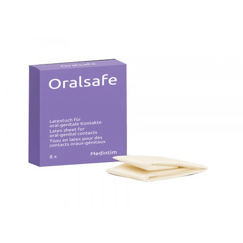 Protection Buccale OralSafe Fraise Boite de 8