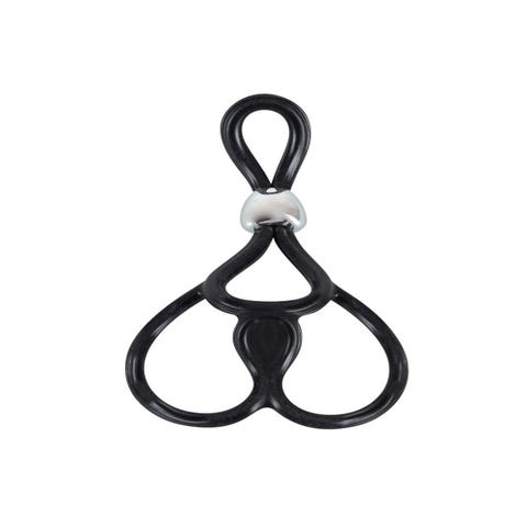 Triple Cockring Ball&Cock
