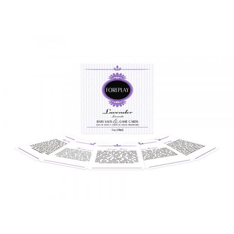 Coffret Sels de Bain Lavande Foreplay Bath Set