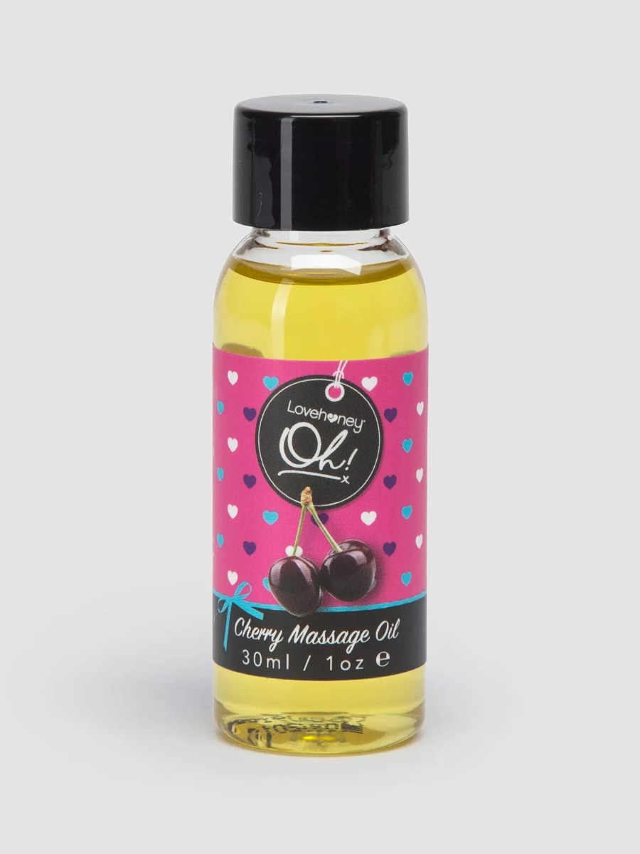 Huile de massage embrassable à la cerise Oh! 30 ml