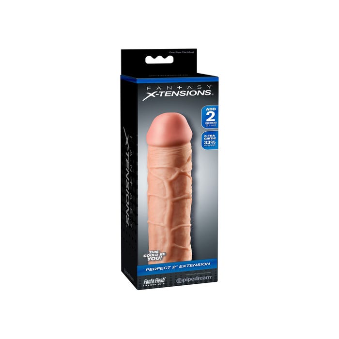 Gaine à Pénis Perfect 2" Extension Fantasy X-Tensions