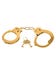 Menottes Dorées Metal Cuffs Fetish Fantasy Gold