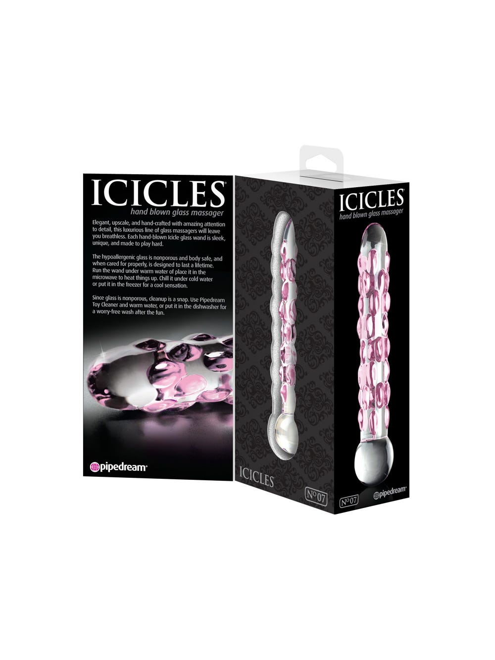 Dildo en Verre Icicles N°7