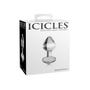 Plug Anal en Verre Icicles N°44