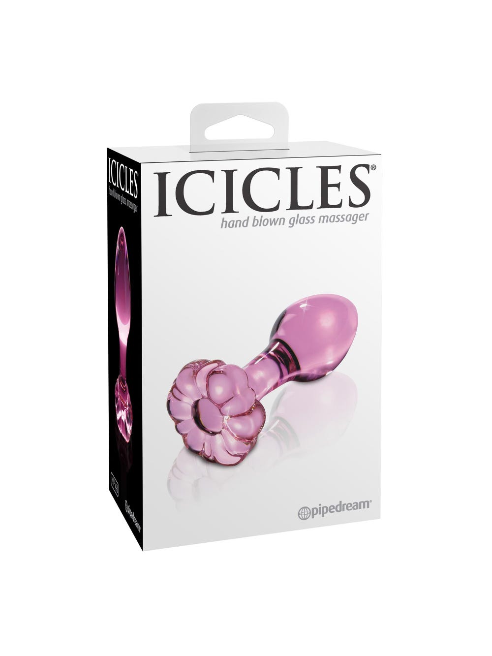 Plug Anal en Verre Icicles N°48