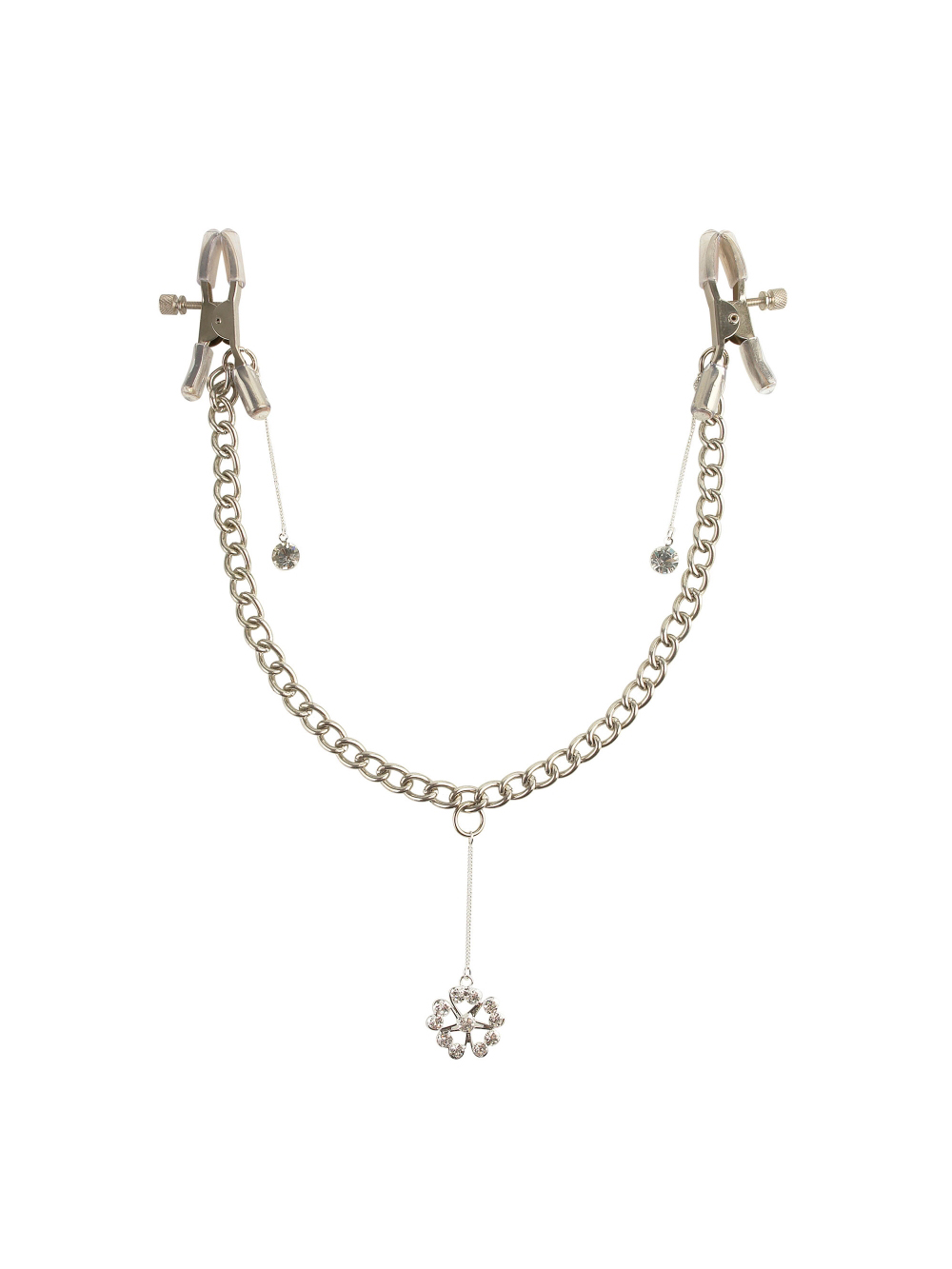 Pinces à Tétons Crystal Nipple Clamps Fetish Fantasy Series