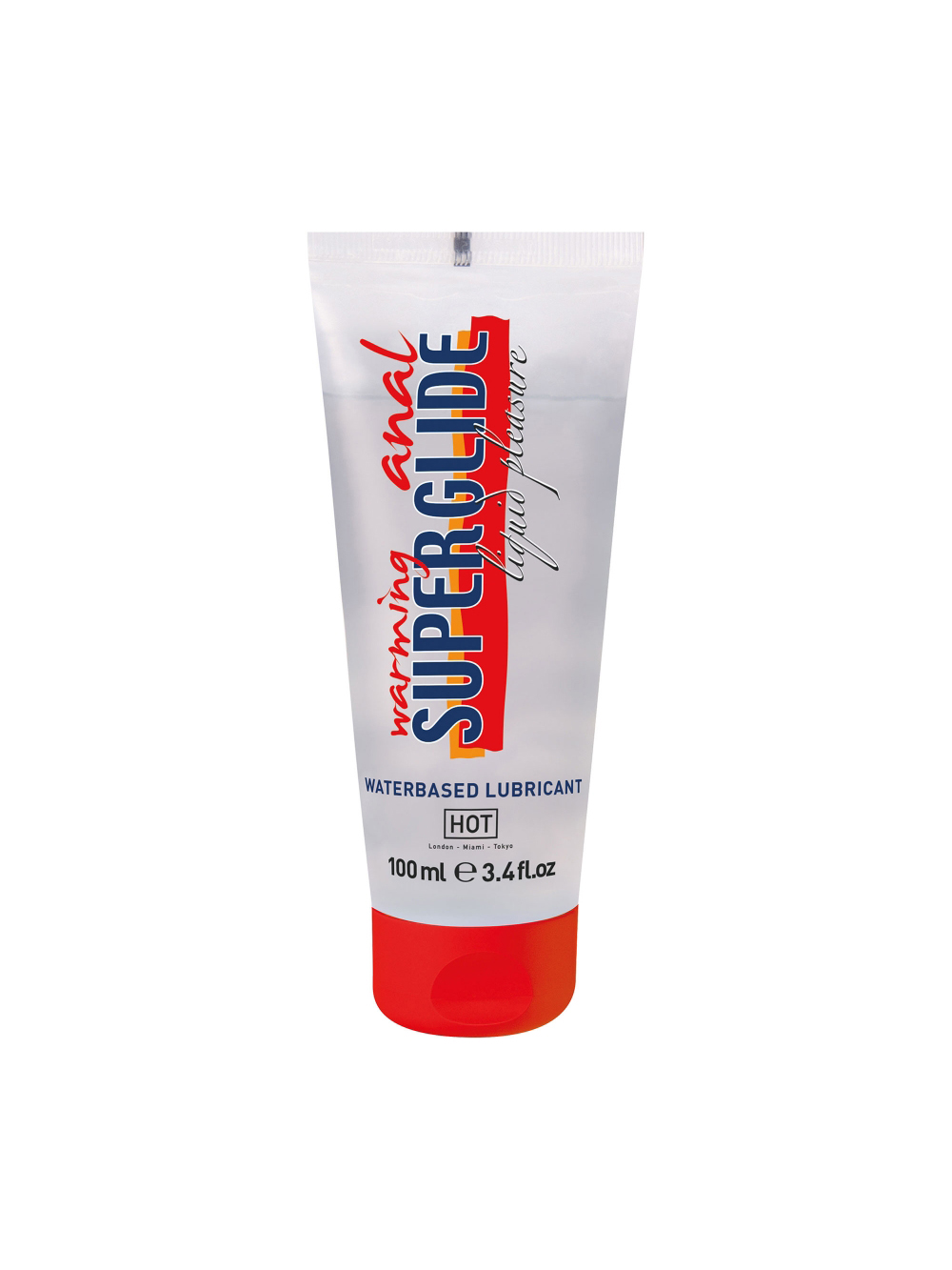 Lubrifiant Anal Chauffant Eau SuperGlide Warming Anal 100 ml main product photo