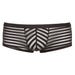 Boxer Rayé Transparent