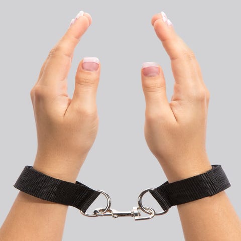 Menottes pour poignets velcro BASICS