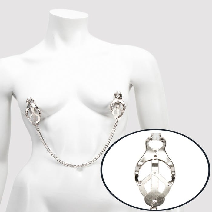 Pinces à tétons butterfly Squeeze and Tease Bondage Boutique