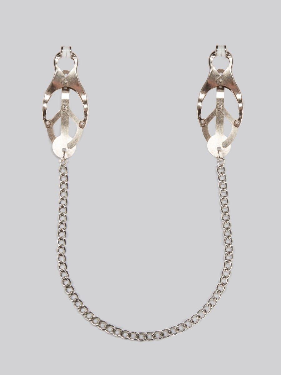 Pinces à tétons butterfly Squeeze and Tease Bondage Boutique main product photo