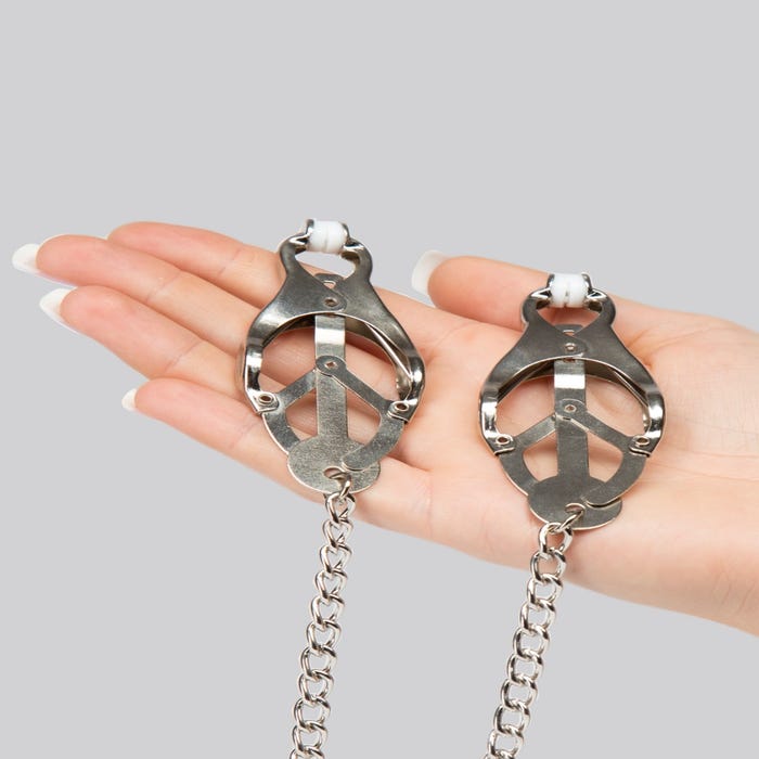 Pinces à tétons butterfly Squeeze and Tease Bondage Boutique