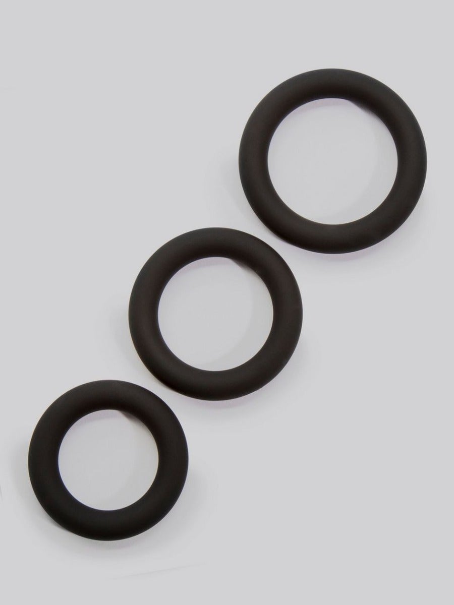 Kit de 3 cockrings silicone Extra Thick Get Hard