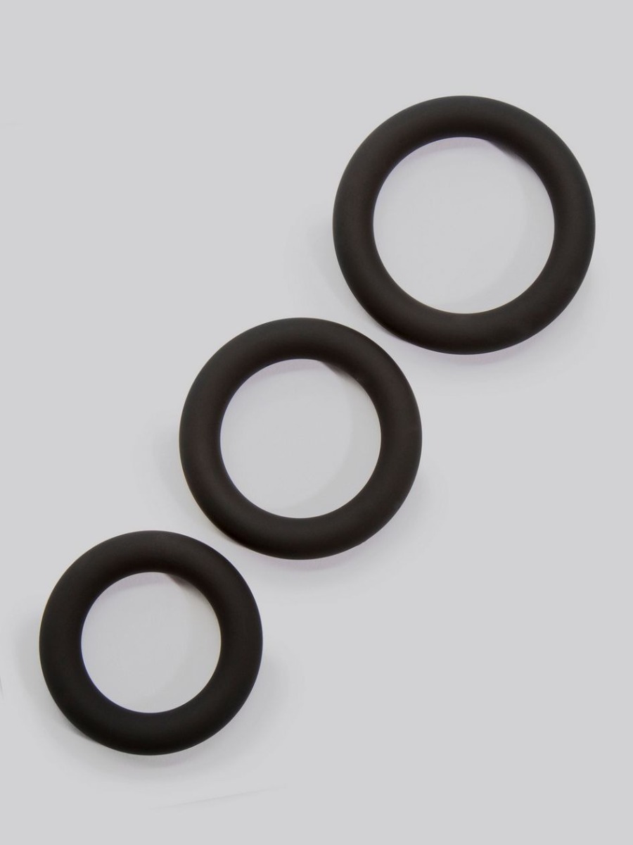 Kit de 3 cockrings silicone Extra Thick Get Hard main product photo