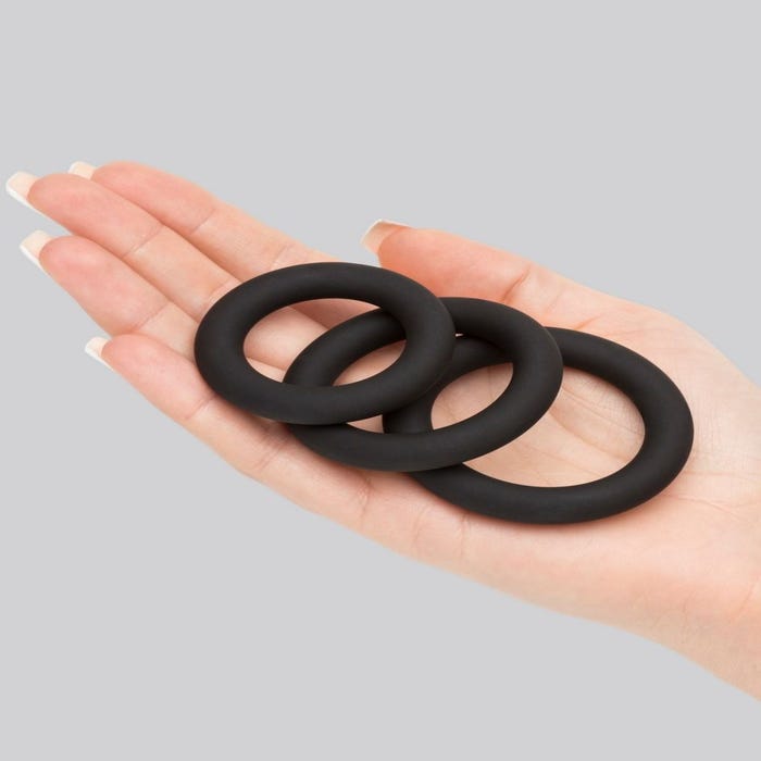 Kit de 3 cockrings silicone Extra Thick Get Hard