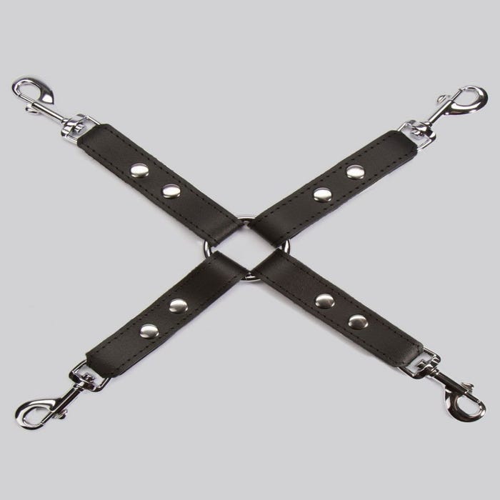Attache hogtie en cuir Deluxe