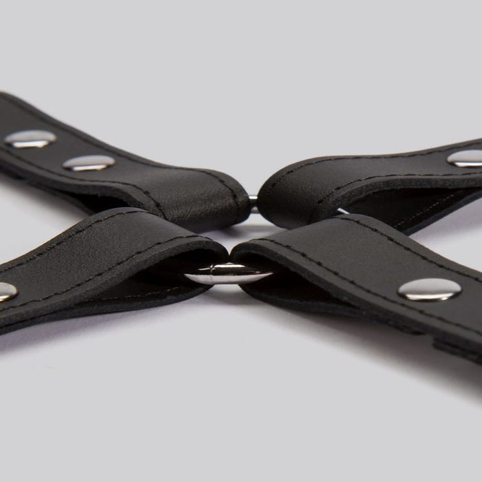 Attache hogtie en cuir Deluxe