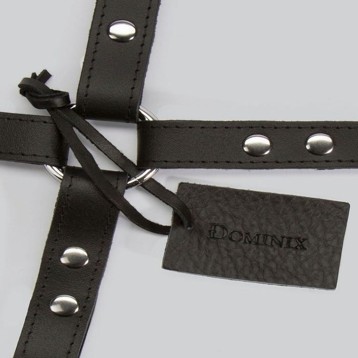 Attache hogtie en cuir Deluxe