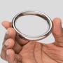 Cockring en acier 4,8 cm Deluxe