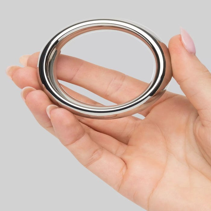 Cockring en acier 4,8 cm Deluxe