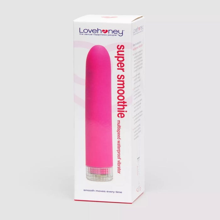 Vibromasseur rose Super Smoothie