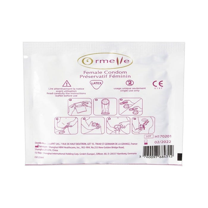 Préservatif Interne Ormelle Boîte de 5