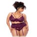 Ensemble 3 pièces Forever Love violet GT