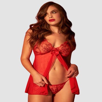 Nuisette babydoll Surreal Ruby