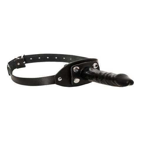 Bâillon gode cuir et latex Zado Fetish