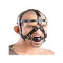 Harnais de Tête en Cuir avec Bâillon