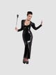 Cravache Noire Rhinestones