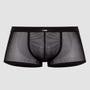 Boxer transparent noir