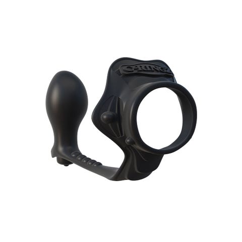 Plug Anal Vibrant & Cockring Rock Hard Ass-Gasm Fantasy C-Ringz