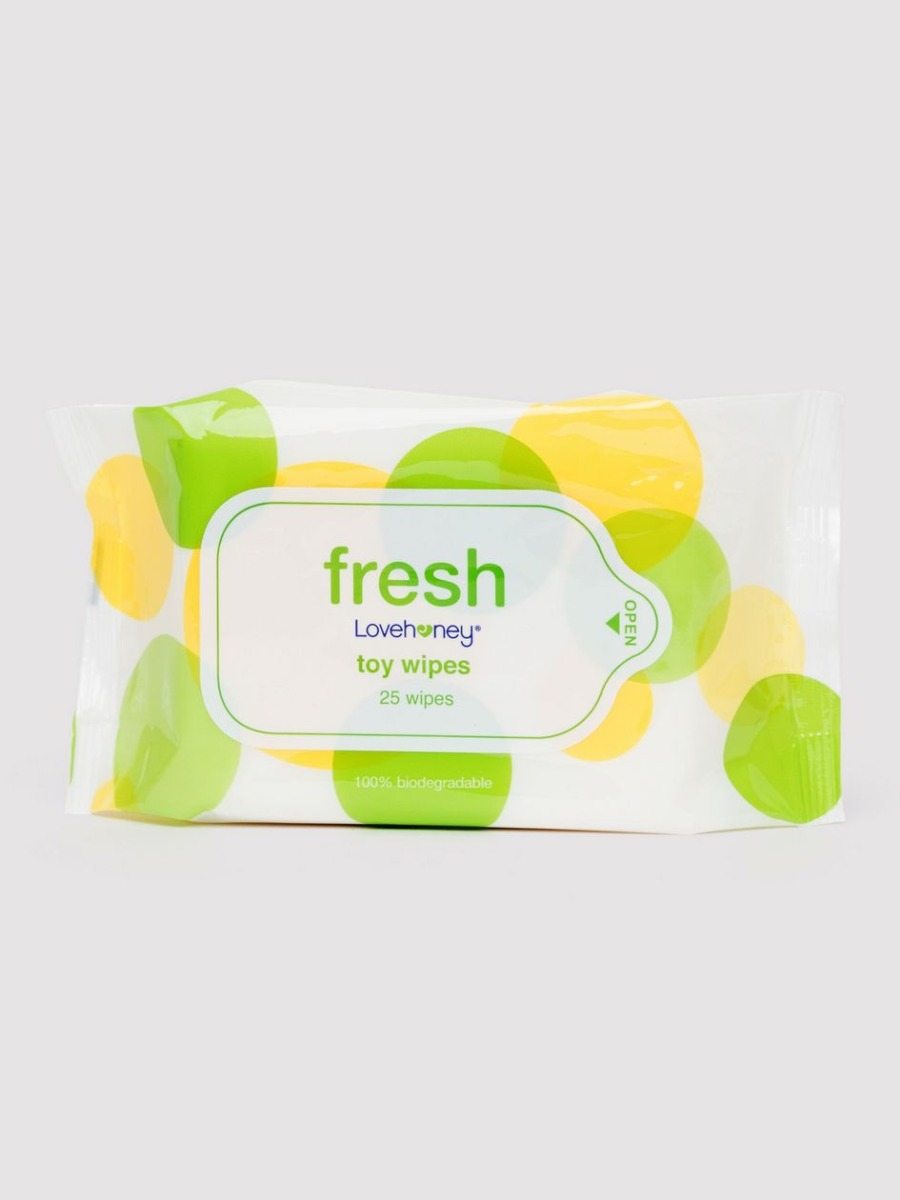 Lingettes nettoyantes pour sextoys Fresh pack de 25