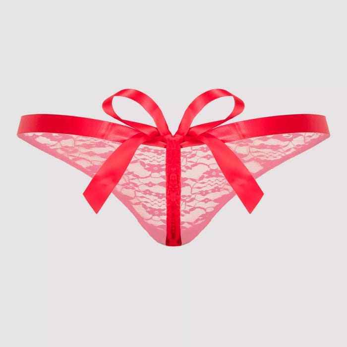 String noeud Unwrap Me rouge