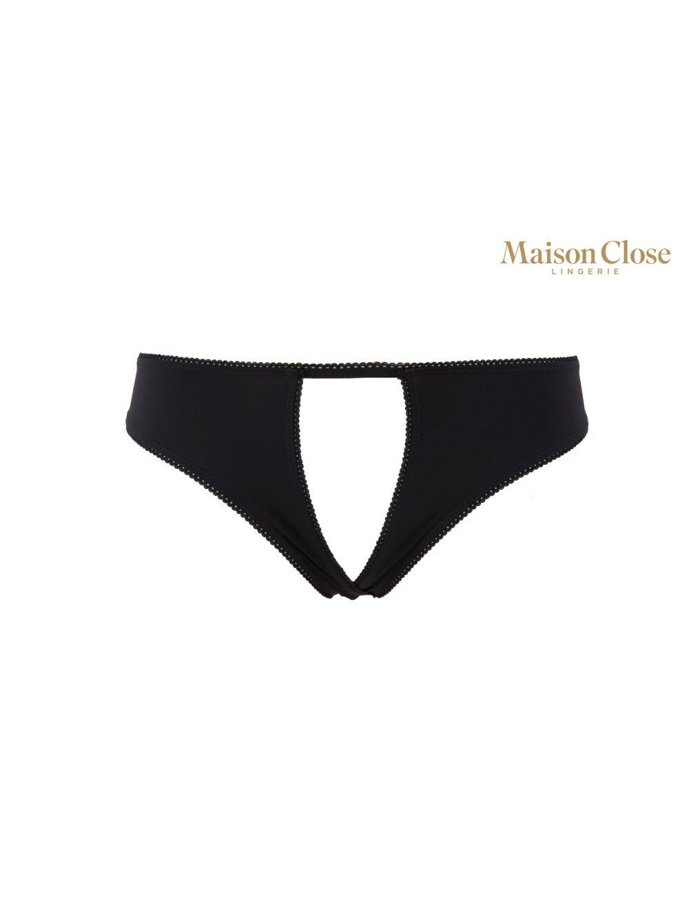 Culotte Ouverte Noire Le Petit Secret