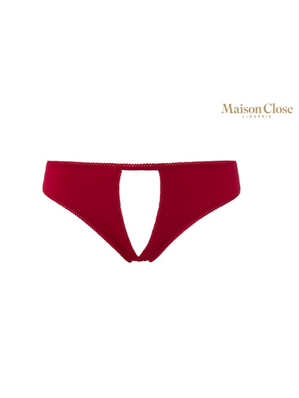 Culotte Ouverte Rouge Le Petit Secret  main product photo